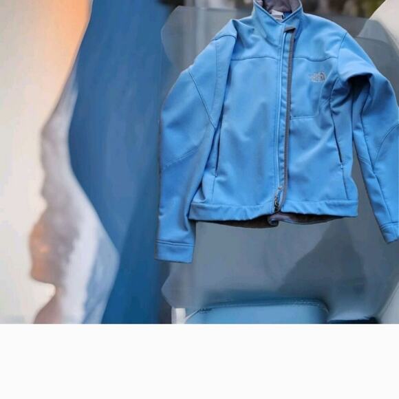 The North Face Apex Bionic Jacket Women's Size Small Blue Softshell Full Zip Up - Picture 4 of 6